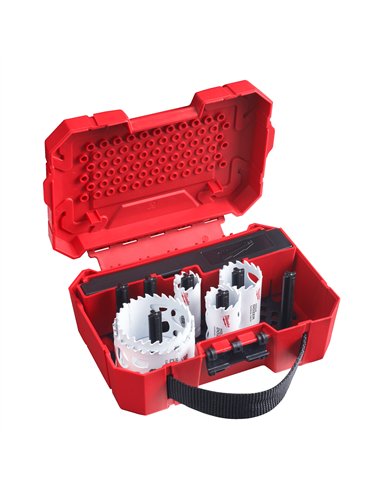 Set 9 carote Hole Dozer cu dinți din carbură [49223079] 