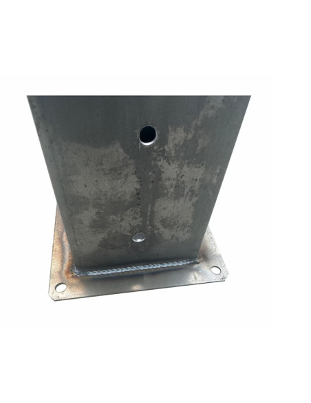 Suport metalic pentru stalpi din lemn dim 120x120mm talpa 200x200mm inaltime 100 mm