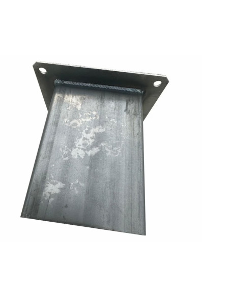 Suport metalic pentru stalpi din lemn dim 120x120mm talpa 200x200mm inaltime 100 mm