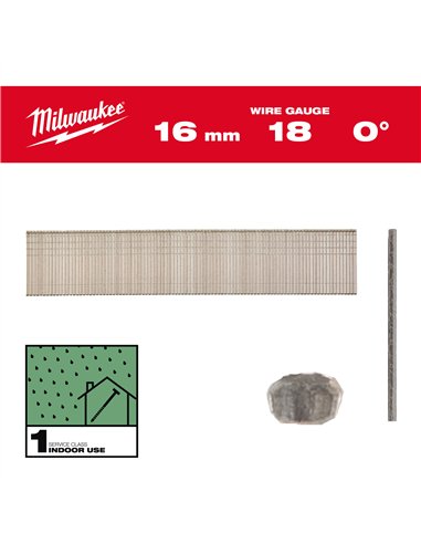 Cuie T, 18G, 16mm, RC G, 10.000 bucăți [4932492549] 