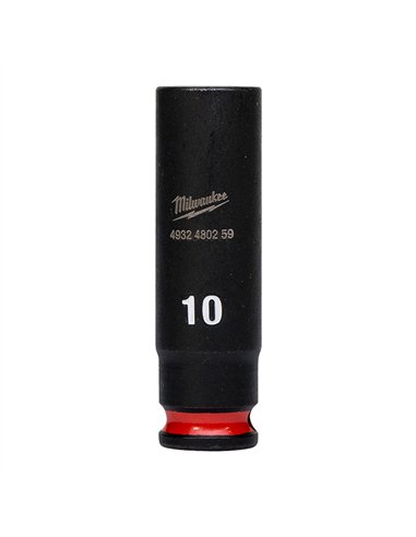 Cheie tubulară de impact ShW 1/4, lungă - 10mm [4932480259] 