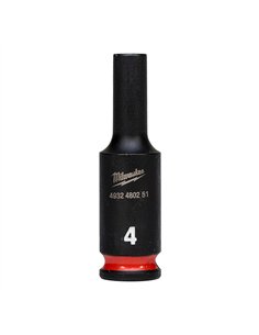 Cheie tubulară de impact ShW 1/4, lungă - 4mm [4932480251] 