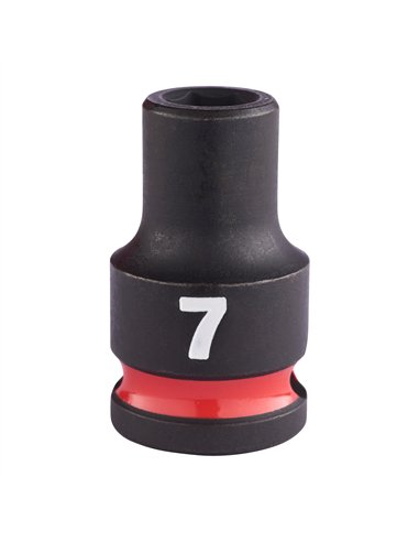 Cheie tubulară de impact ShW 3/8, scurtă - 7mm [4932480264] 