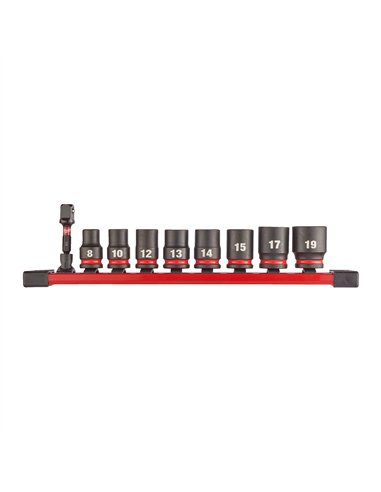 Set de 9 chei tubulare de impact ShW 3/8, scurte, 1 set [4932480454] 