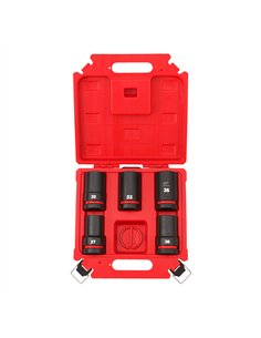 Set 5 chei tubulare de impact 1" lungi [4932498752] 