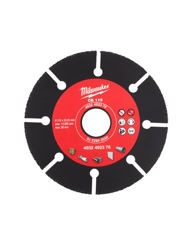 Disc carbură CB, 115mm [4932492376] 