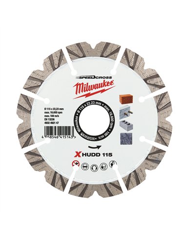 Disc diamantat Speedcross XHUDD 115mm [4932492147] 