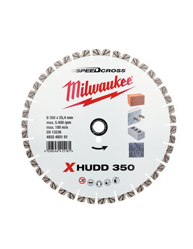Disc diamantat Speedcross XHUDD 350mm [4932492151] 