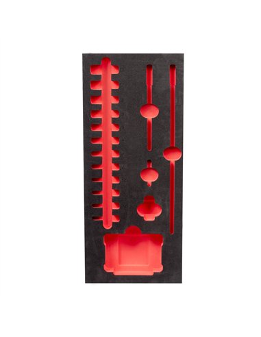 Inserție spumă goală 417x177mm pentru tubulare lungi 1/4" [4932493385] 