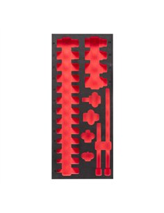 Inserție spumă goală 417x177mm pentru tubulare lungi 3/8" [4932493389] 