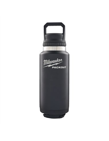 Sticlă neagră PACKOUT™ 1065 ml cu capac [4932493468] 