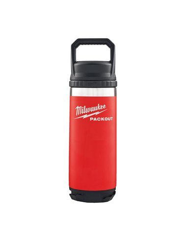 Sticlă roșie PACKOUT™ 532 ml cu capac [4932493991] 