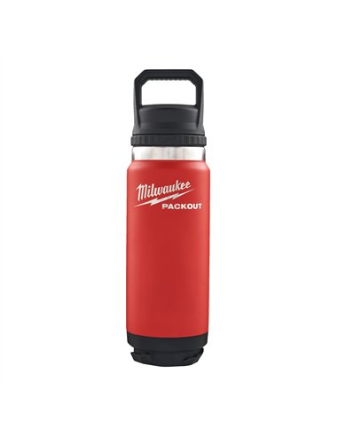 Sticlă roșie PACKOUT™ 710 ml cu capac [4932493465] 