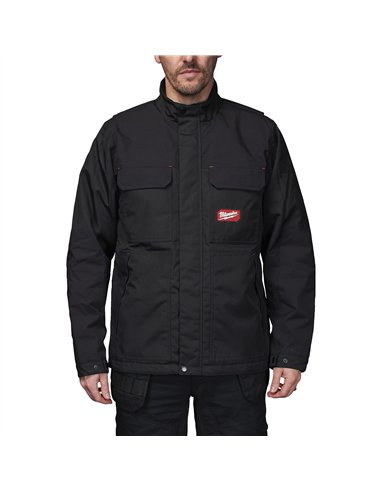 Jachetă de lucru neagră cu glugă XL [4932498280] 