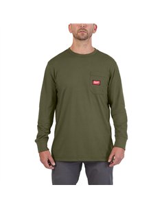 WTLSGRNII XL Bluză lucru, verde [4932493051] 