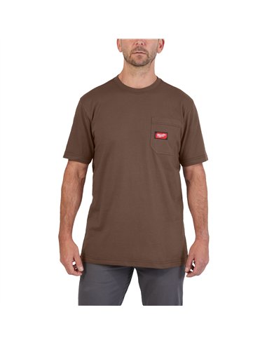 WTSSBR  L  Tricou lucru maro    [4932493030] 