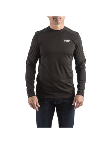 WWLSBL XL Bluză tehnică, neagră [4932493081] 