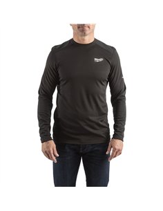 WWLSBL XXL Bluză tehnică, neagră [4932493082] 