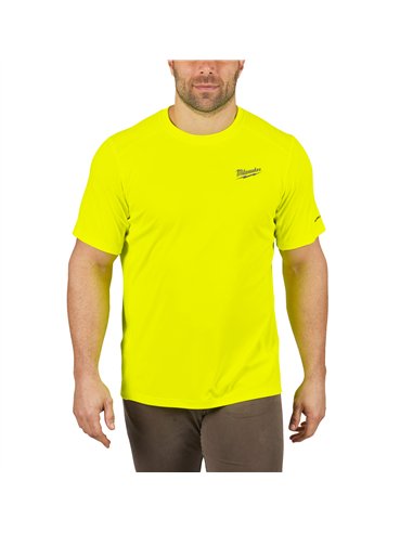 WWSSYL S Tricou tehnic galben [4932493073] 