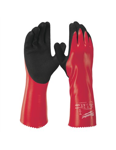 Mănuși protecție chimică cu aderență crescută 10/XL - 1 pereche [4932493231] 