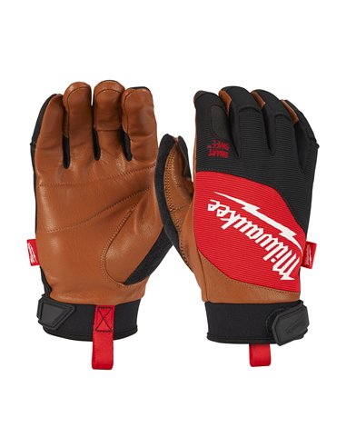 Mănuși hibrid din piele - XL/10  [4932471914] 
