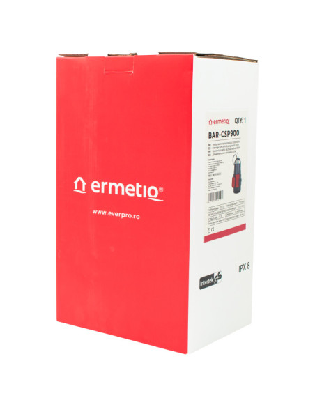 Pompa submersibila drenaj cu flotor 900W