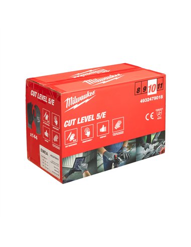 Mănuși rezistente la tăiere E-10/XL - 144 perechi [4932479018] 