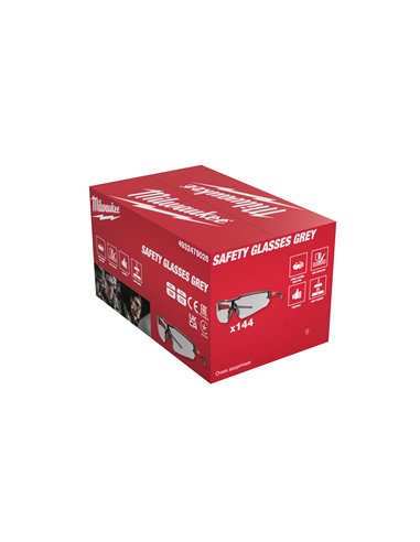 Ochelari de protecție cu lentilă gri - 144 bucăți [4932479026] 