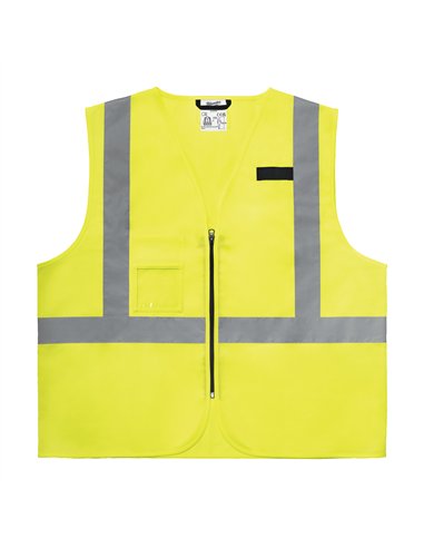 Vestă  de lucru refl. galbenă (4XL/5XL) [4932493997] 