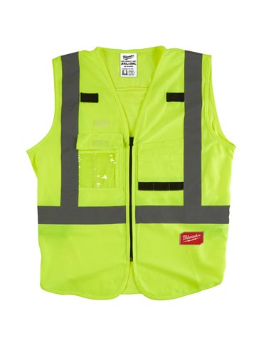 Vestă reflectorizantă galbenă - 2XL/3XL [4932471891] 