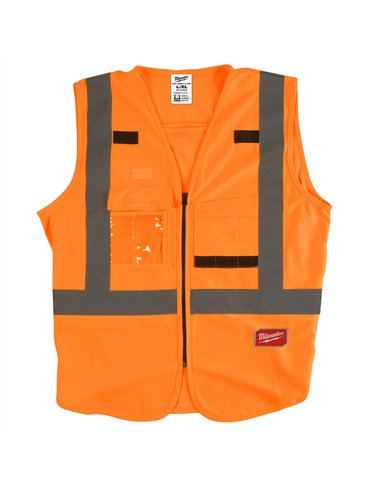 Vestă reflectorizantă portocalie - 2XL/3XL [4932471894] 