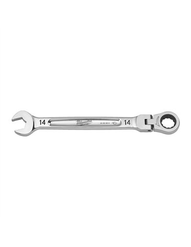 Cheie fixă MAX BITE cu clichet și cap pivotant, 14mm [4932480187] 