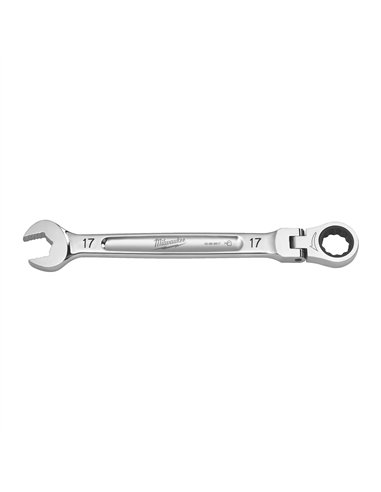 Cheie fixă MAX BITE cu clichet și cap pivotant, 17mm [4932480190] 