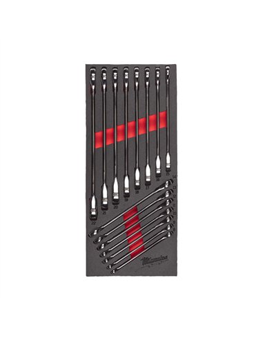 Set de chei combinate MAX BITE în inserție de spumă, 15 bucăți [4932479828] 