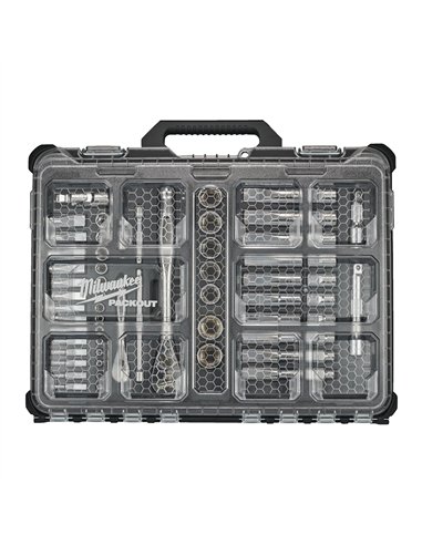 Set 63 Chei cu clichet 1/4in + 1/2in  [4932493661] 