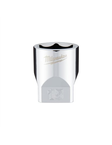Cheie tubulară 1/4, sistem metric, scurtă - 15mm [4932478323] 