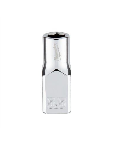 Cheie tubulară 1/4, sistem metric, scurtă - 5.5mm [4932478313] 