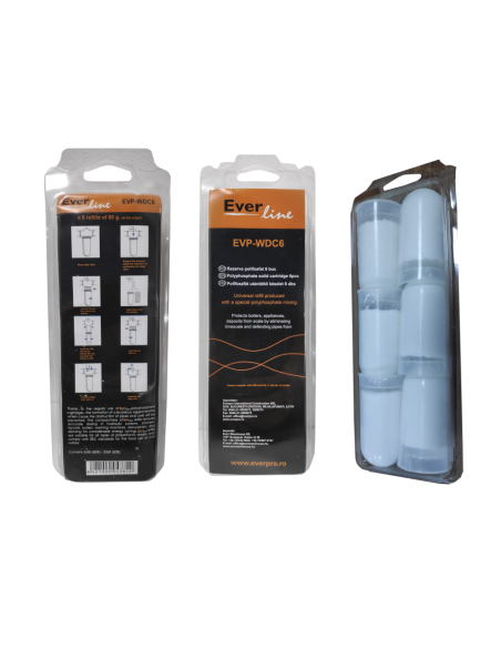 Filtru vertical cu 6 rezerve pt.centrala 1/2"