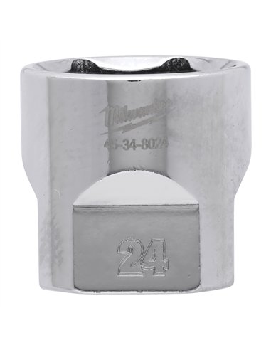 Cheie tubulară 3/8, sistem metric, 24mm, scurtă [4932480000] 