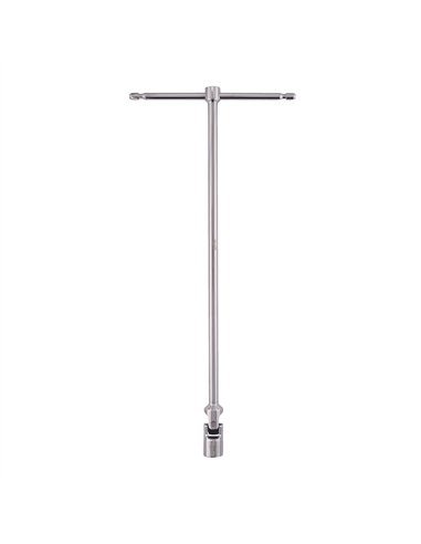 Cheie cu mâner T și cap pivotant HEX 17mm [4932492686] 