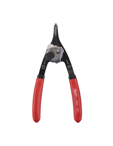 Clește mic pentru inele de siguranță, drept, 0,9mm [4932492487] 