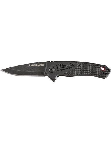 Cuțit pliabil cu lamă netedă 64 mm HARDLINE [4932492452] 
