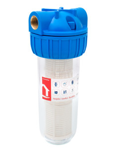 Filtru apa cu cartus sita 3/4"x10"