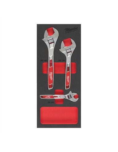Inserție din spumă set 3 chei ajustabile [4932492397] 