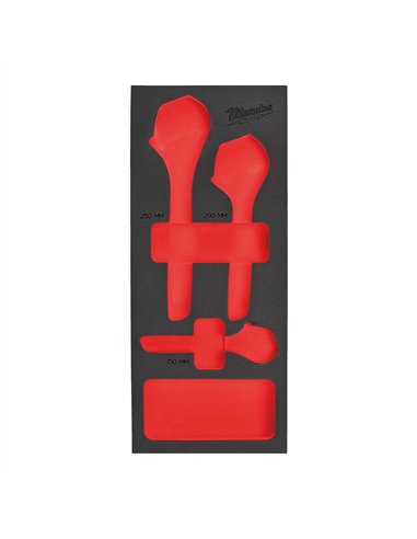 Inserție spumă goală, 3 buc cheie ajustabilă [4932493674] 