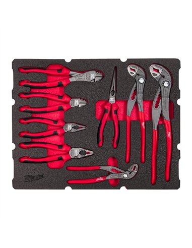 Inserție spumă Packout cu 8 clești [4932493643] 