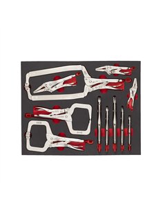 Set 11 bucăți clești în inserție spumă [4932493251] 