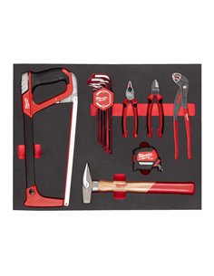 Set 15 scule de mână în inserție spumă [4932493257] 