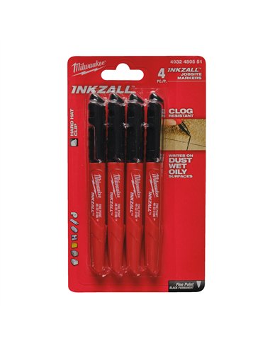 Marker cu vârf standard - 4 bucăți [4932480551] 