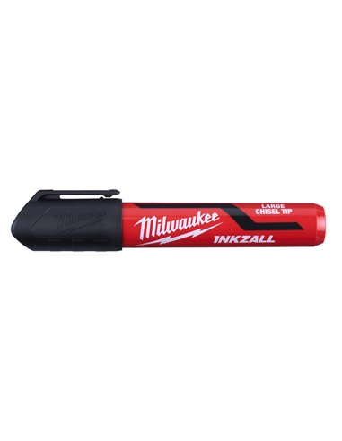 Marker INKZALL™ negru cu vârf lat - mărimea L - 3 bucăți [4932471554] 